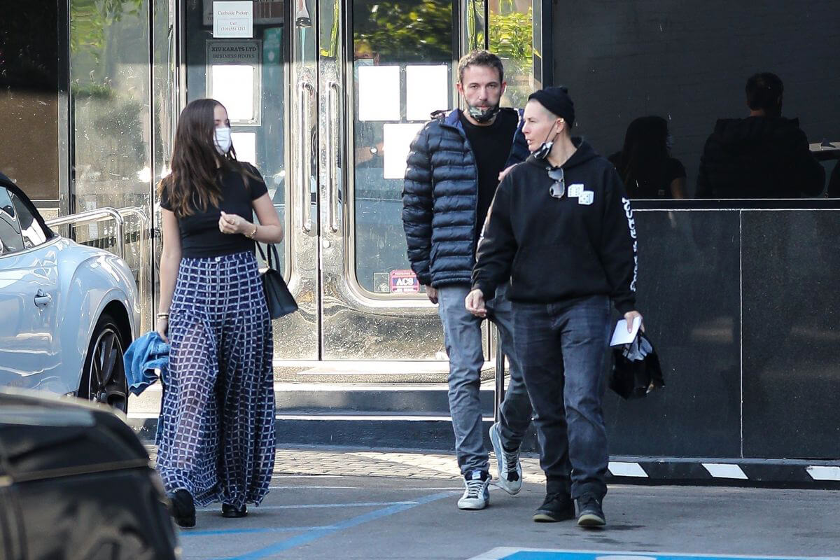 Ana de Armas and Ben Affleck Shopping at XIV Karats in Beverly Hills 11/25/2020