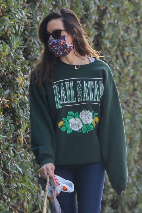 Aubrey Plaza Out with Her Dogs in Los Angeles 2020/11/21 5