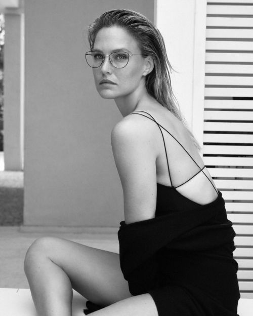 Bar Refaeli Photoshoot for Carolina Lemke Glasses October 2020