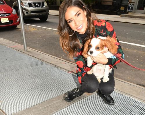 Bianca Peters enjoys with her dog Out and About in New York 2020/11/25 1