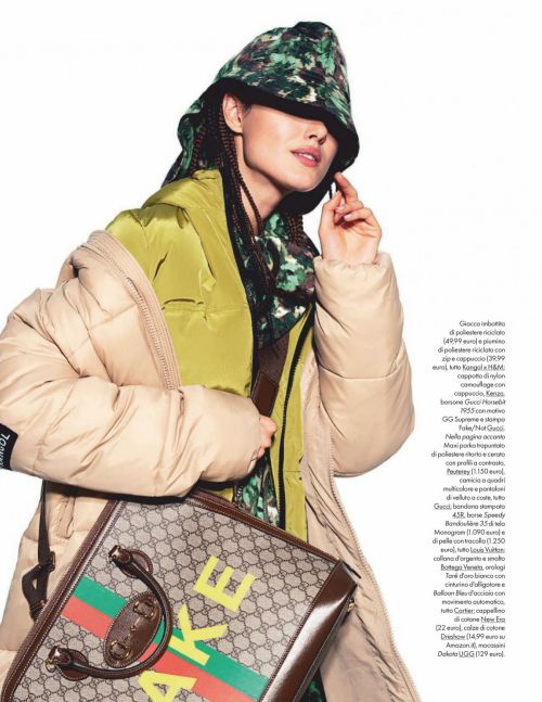 Blanca Padilla Photoshoot for Elle Magazine, Italy December 2020 11