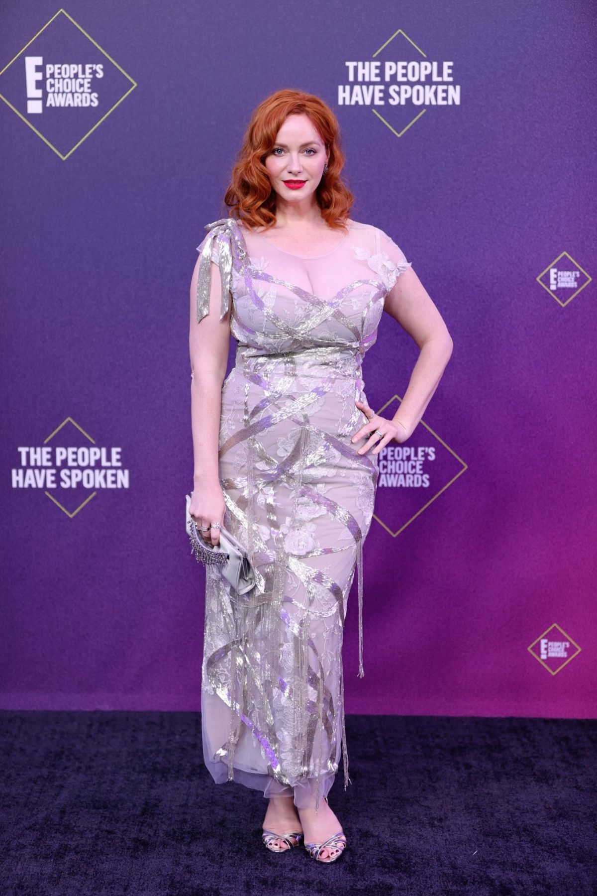 Christina Hendricks at 2020 People's Choice Awards in Santa Monica 2020/11/15