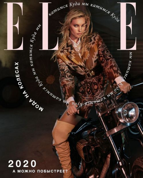 Elsa Hosk Photoshoot for Elle Russia, November 2020 Issue 6