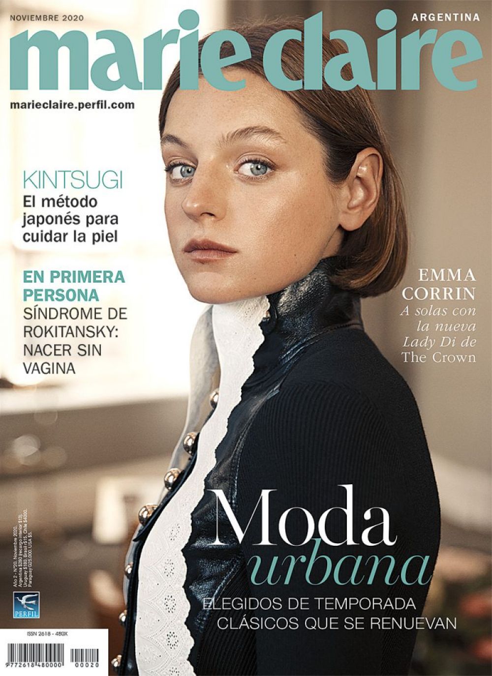 Emma Corrin in Marie Claire Magazine, Argentina November 2020