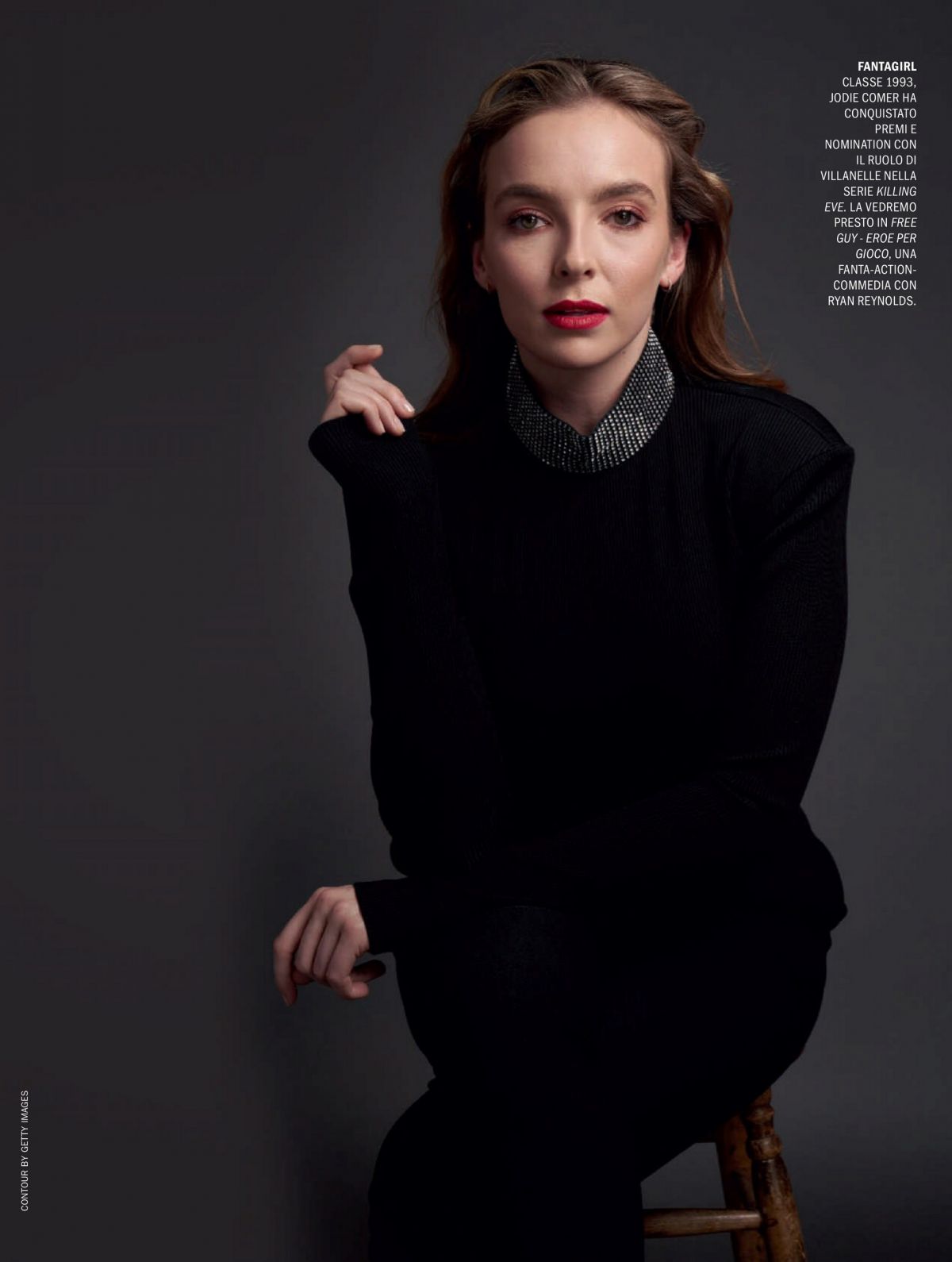 Jodie Comer in Marie Claire Magazine, Italy December 2020