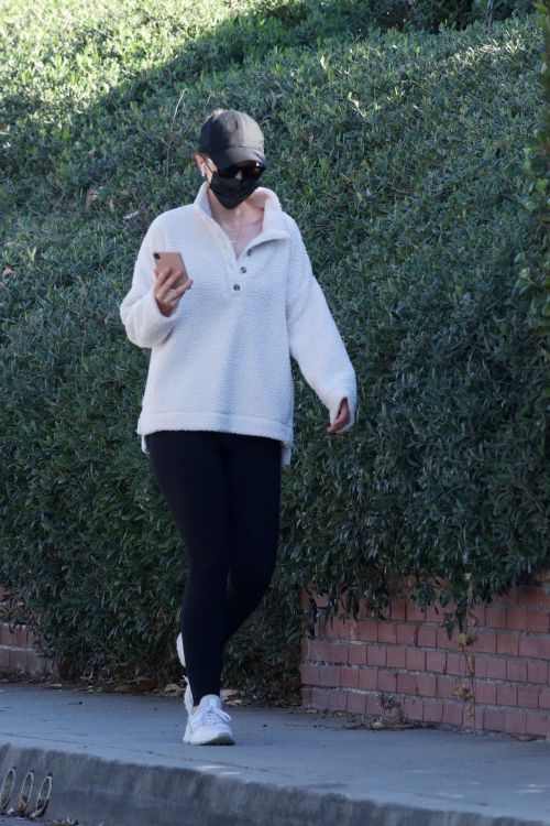 Katherine Schwarzenegger Out Morning Walk in Brentwood 2020/11/27 1