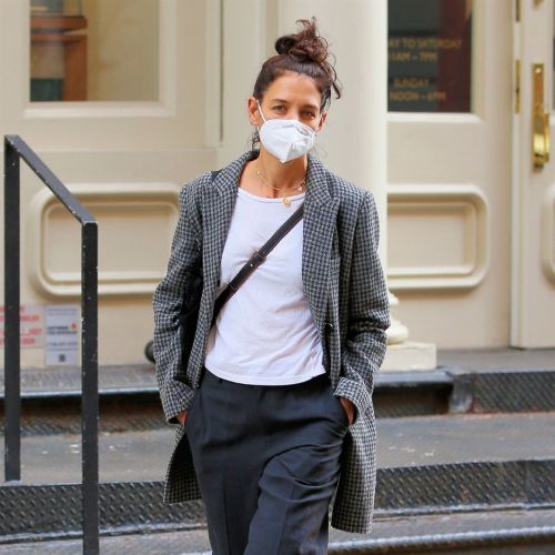 Katie Holmes and Emilio Vitolo Jr. Out in New York 2020/10/20 2
