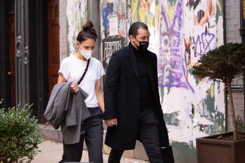 Katie Holmes and Emilio Vitolo Jr. Out in New York 2020/10/20