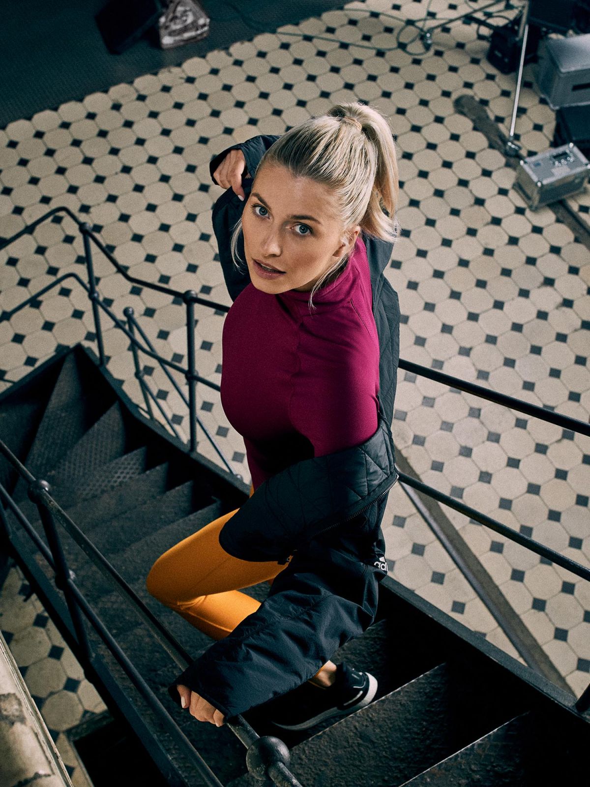 Lena Gercke Photoshoot for Adidas About You Sportwear 2020 Issue