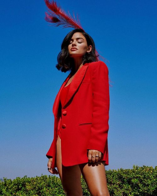 Lucy Hale for Sbjct Journal Outdoor Photoshoot, October 2020