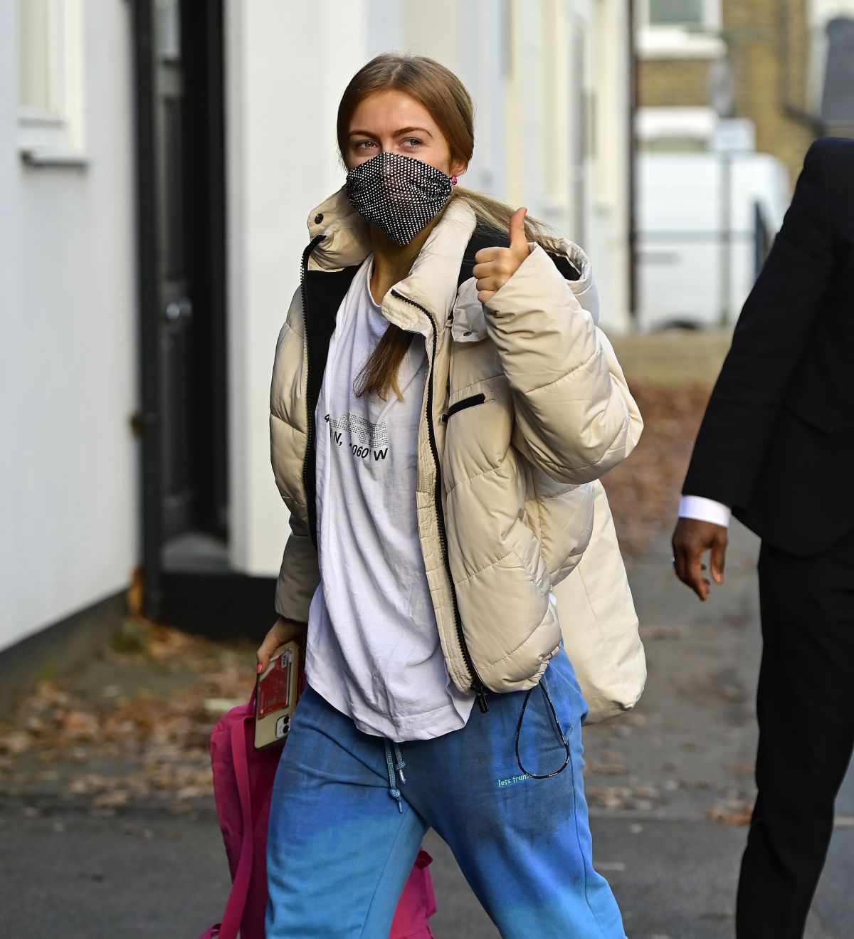 Maisie Smith Leaves Strictly Come Dancing Rehearsals in London 2020/11/26