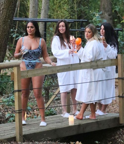 Malin Andersson in Swimsuit Celebrates Her 28th Birthday in West Sussex 2020/10/20 1