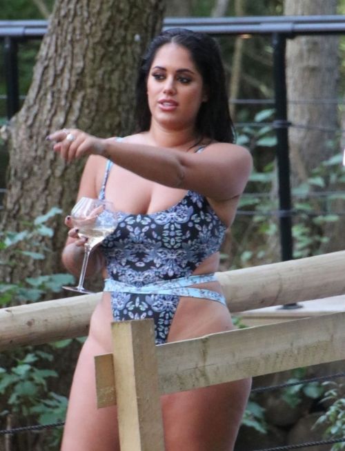 Malin Andersson in Swimsuit Celebrates Her 28th Birthday in West Sussex 2020/10/20