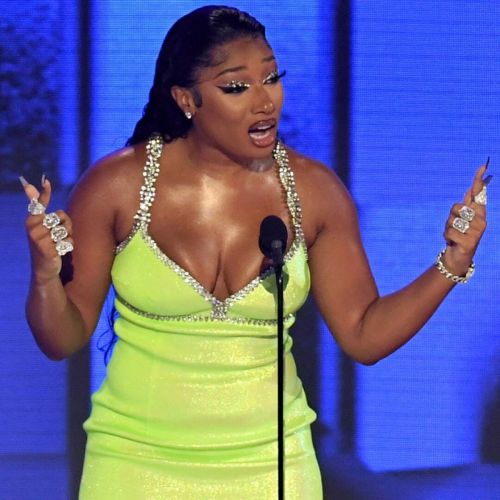 Megan Thee Stallion at 2020 American Music Awards in Los Angeles 2020/11/22