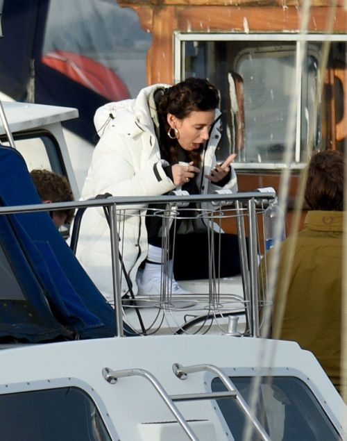 Michelle Keegan on the Set of Brassic TV Series in Wales 2020/11/23 1
