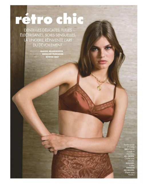 Myrthe Bolt in Elle Magazine, France October 2020 Issue 6