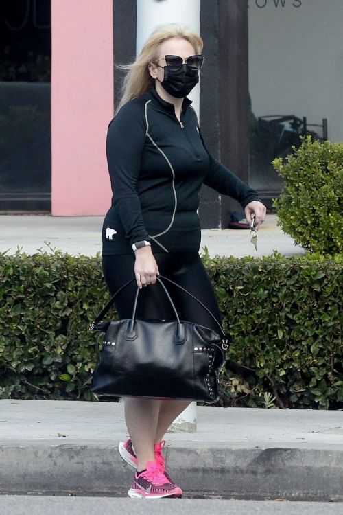 Rebel Wilson Leaves a Gym in West Hollywood 2020/10/22 4