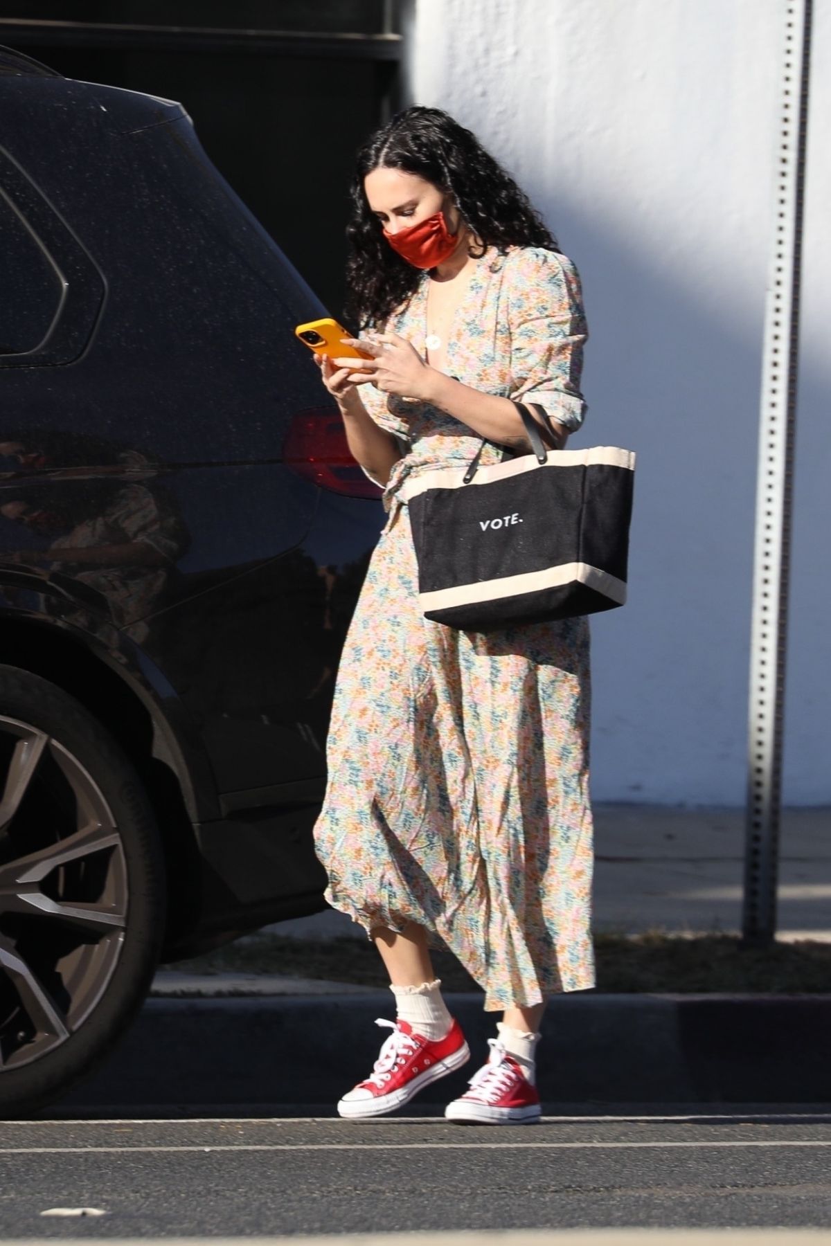 Rumer Willis Getting Her Nails Done in Los Angeles 2020/11/15