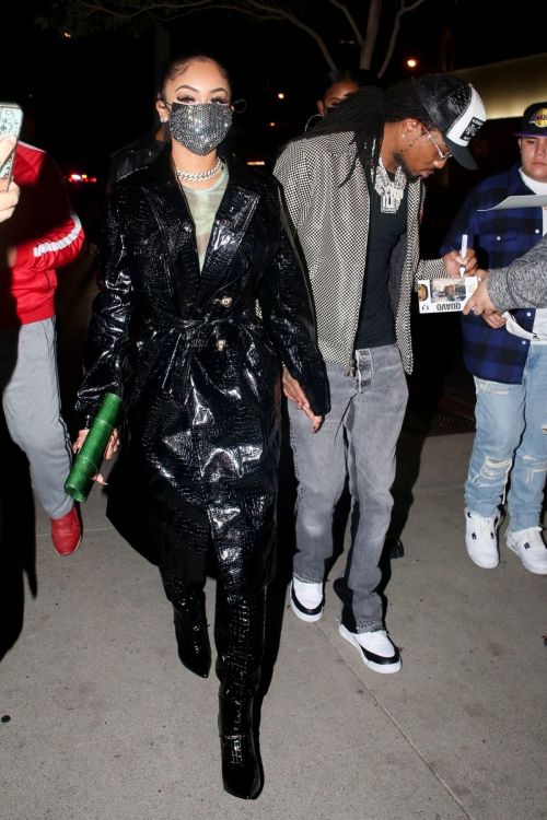 Saweetie arrives at PrettyLittleThing Launch Dinner in West Hollywood 2020/11/15 4