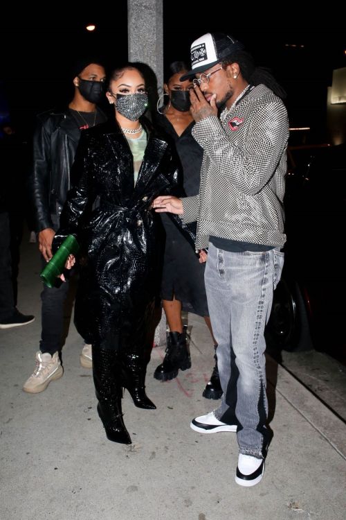 Saweetie arrives at PrettyLittleThing Launch Dinner in West Hollywood 2020/11/15 5