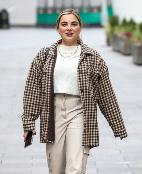 Television presenter Sian Welby Leaves Global Radio in London 11/26/2020