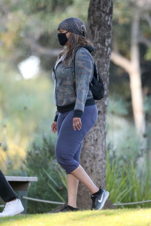 Tyra Banks Out at a Park in Los Angeles 11/24/2020 4