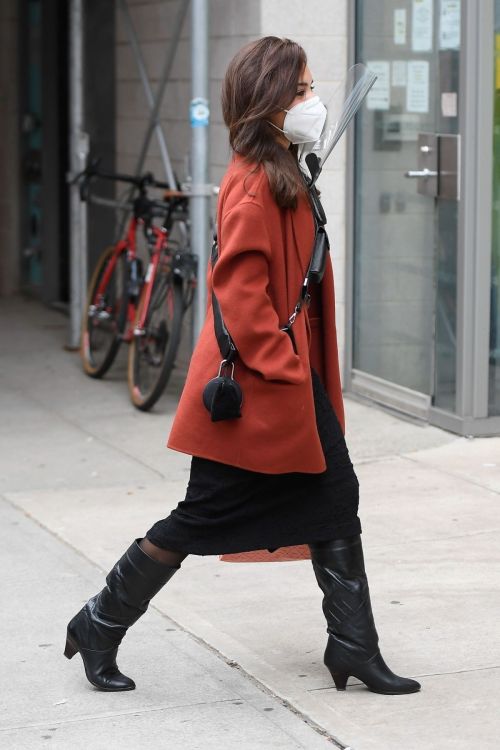 Vanessa Hudgens on the Set of Tick, Tick - Boom! in New York 2020/10/22 3