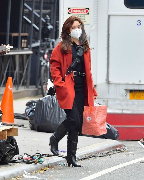 Vanessa Hudgens on the Set of Tick, Tick - Boom! in New York 2020/10/22 7
