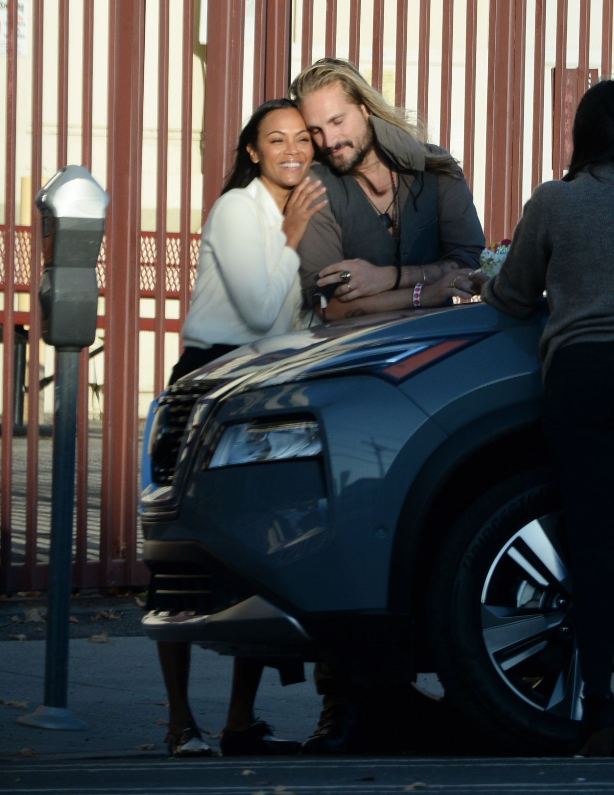 Zoe Saldana at a Birthday Celebration in Los Angeles 2020/11/13