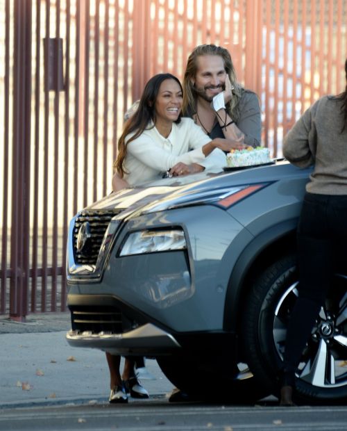 Zoe Saldana at a Birthday Celebration in Los Angeles 2020/11/13 5