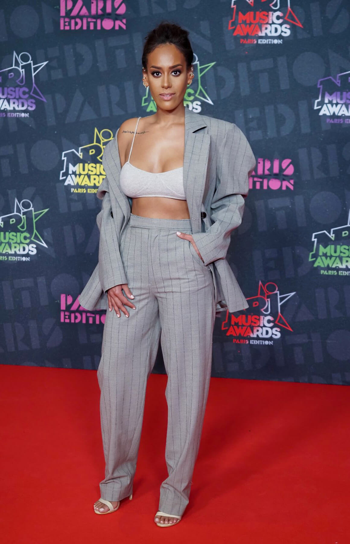 Amel Bent at 2020 NRJ Music Awards in Paris 12/05/2020