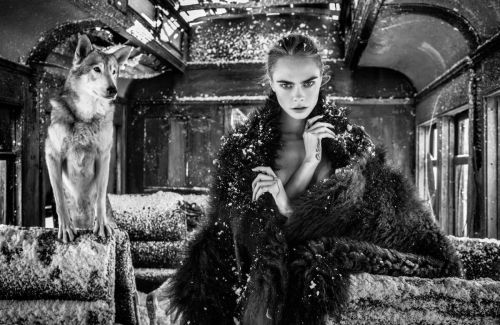 Cara Delevingne Black and White Photoshoot On the Road Again, 2020 1