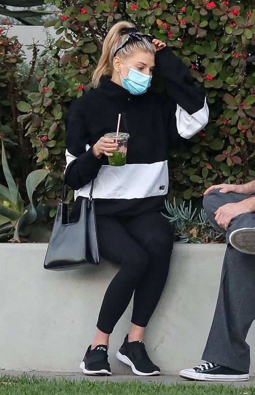 Charlotte McKinney enjoys Drink at Cha Cha Matcha in West Hollywood 12/02/2020 6
