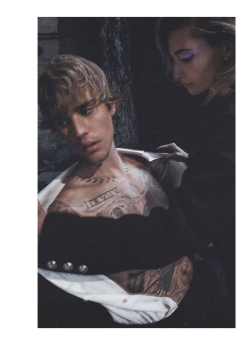 Hailey Rhode and Justin Bieber Cover for VOGUE Italia Magazine, October 2020 5