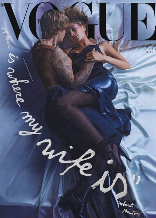 Hailey Rhode and Justin Bieber Cover for VOGUE Italia Magazine, October 2020 11