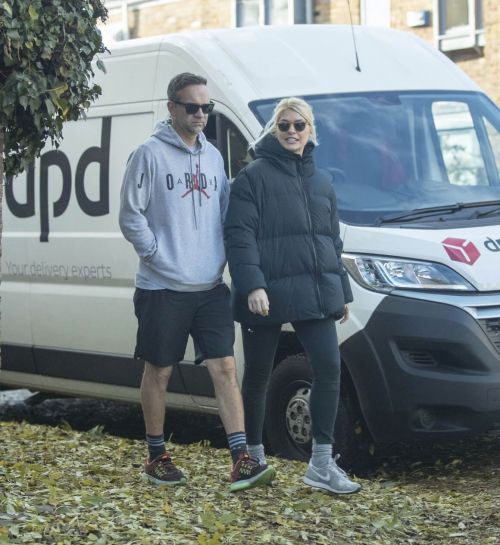 Holly Willoughby with Her Husband Daniel Baldwin Out and About in London 11/10/2020