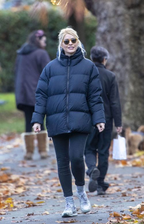 Holly Willoughby with Her Husband Daniel Baldwin Out and About in London 11/10/2020