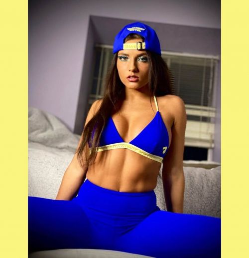 Jade Chynoweth in Royal Blue Hot Photoshoot - Instagram Photos 12/01/2020 9