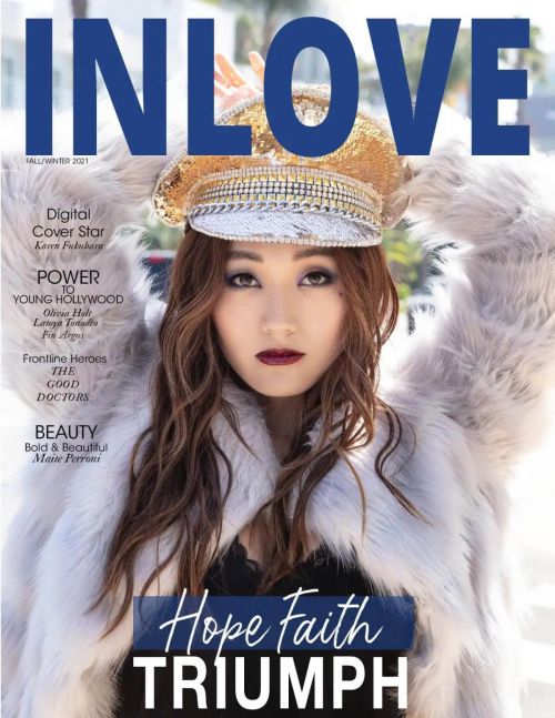 Karen Fukuhara Photoshoot for INLOVE Magazine Fall/Winter 2020