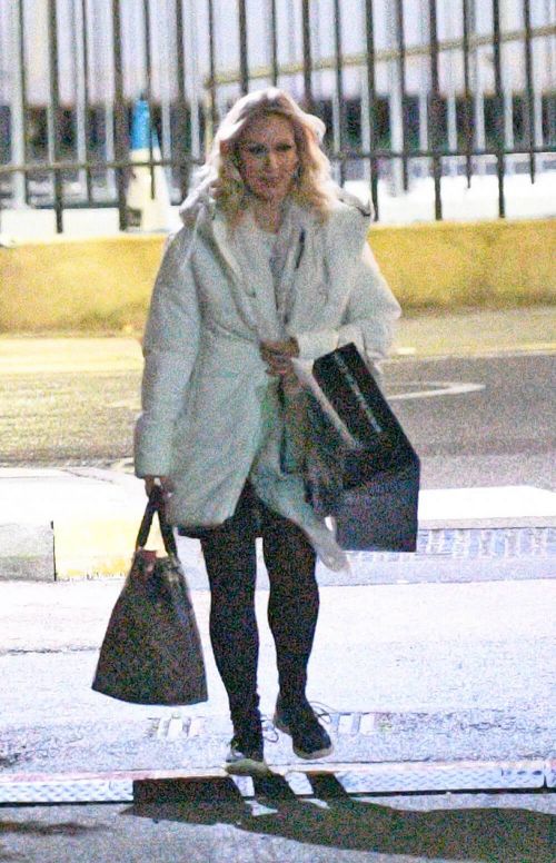 Kristina Rihanoff Driving Her Cars at Elstree Studios 11/24/2020 2
