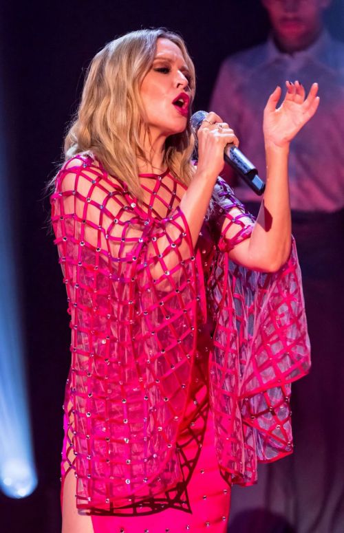 Kylie Minogue Performs at Jonathon Ross Show in London 12/03/2020