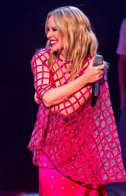 Kylie Minogue Performs at Jonathon Ross Show in London 12/03/2020