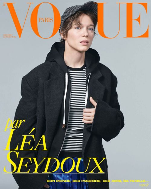 Lea Seydoux Photoshoot for Vogue Magazine Paris December 2020 January 2021 1