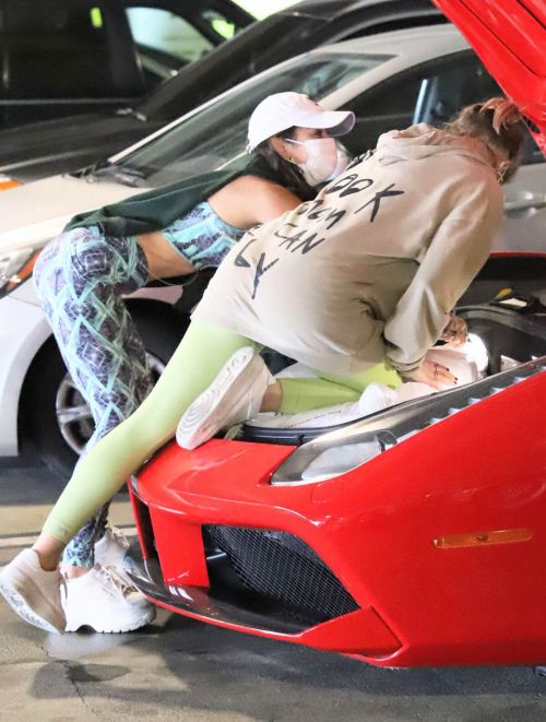 Vanessa Hudgens and GG Magree Out Shopping in Beverly Hills 11/24/2020 3