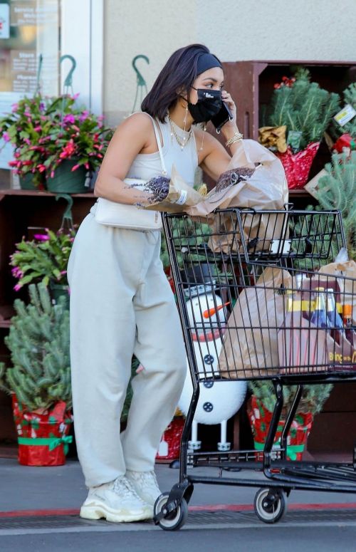 Vanessa Hudgens and GG Magree Out Shopping in Los Angeles 12/04/2020