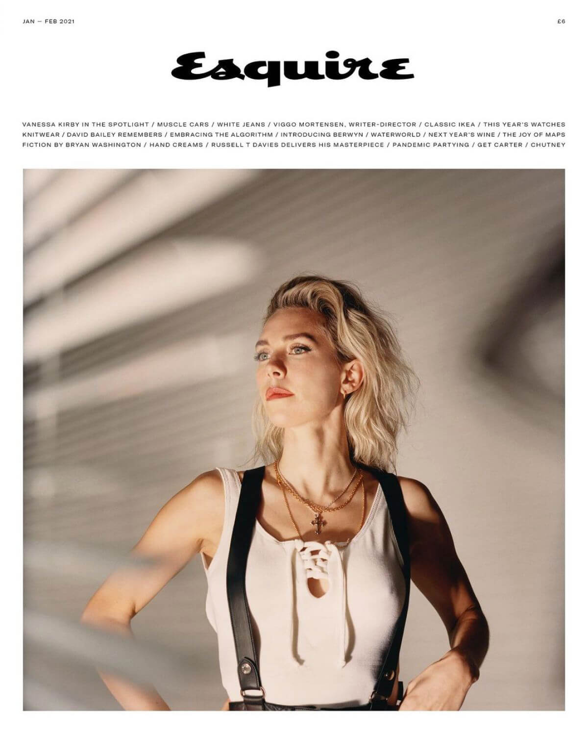 Vanessa Kirby Photoshoot for Esquire, UK December 2020