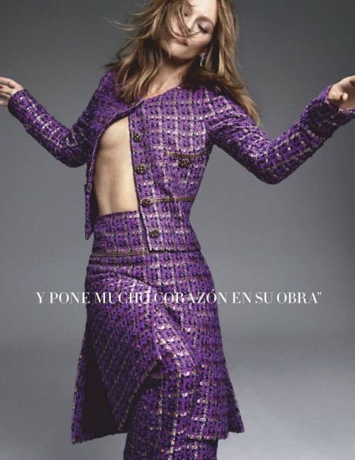 Vanessa Paradis Photoshoot for Harper