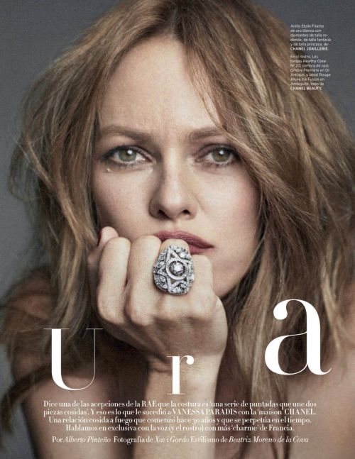Vanessa Paradis Photoshoot for Harper