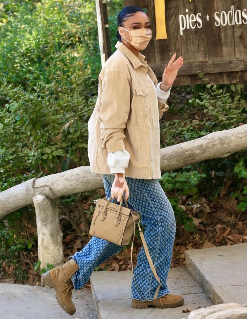 Winnie Harlow Wearing a Mask Out in Los Angeles 12/04/2020 3