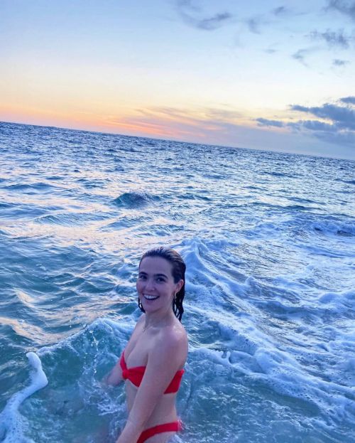 Zoey Deutch in Bikini at a Beach - Instagram Photos 11/25/2020 1